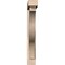 Ekena Millwork Funston Block Smooth Bracket w/ Offset Brace, Douglas Fir, 5 1/2"W x 34"D x 40"H BKT0604X34X40FST05SDF - alternate 3